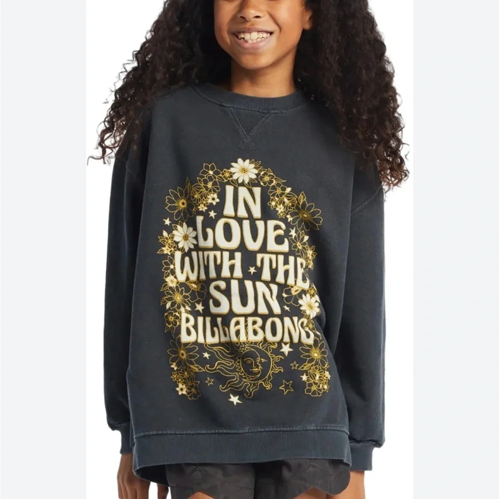 Billabong Heather Gray Knit Sweater